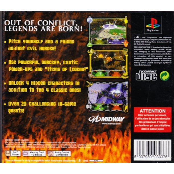 Gauntlet - Legends (Spil)