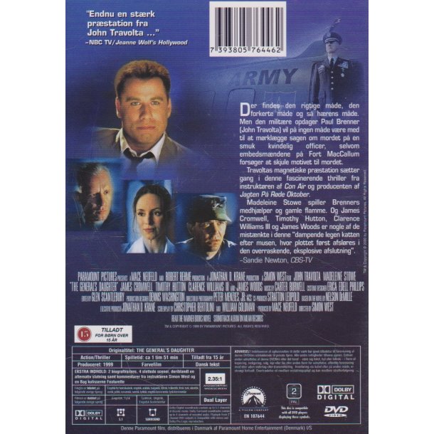 Generalens datter (DVD)