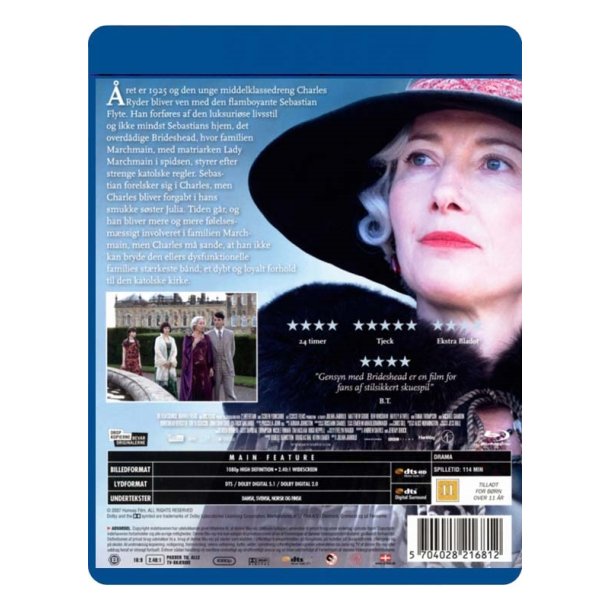 Gensyn med Brideshead (Blu-ray)