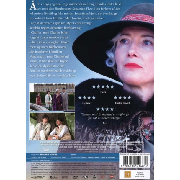 Gensyn med Brideshead (DVD)