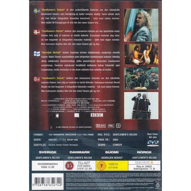 Gentlemen's Relish (DVD)