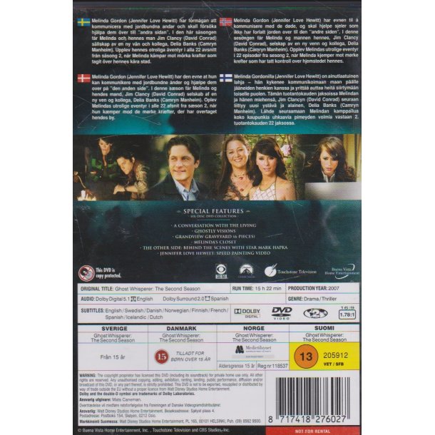 Ghost Whisperer - S�son 2 (DVD)