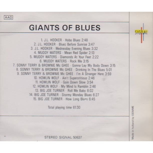 Giants og Blues (CD)