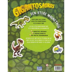 Gigantosaurus - Den store magnetbog (Bog)