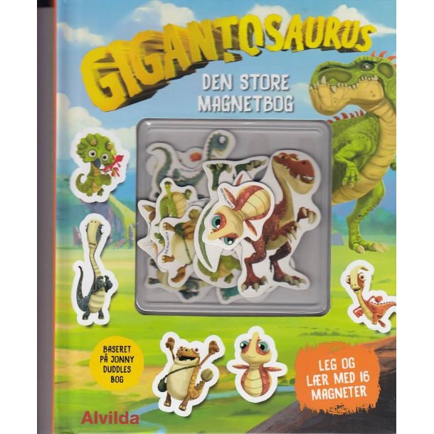 Gigantosaurus - Den store magnetbog (Bog)
