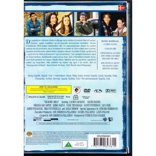 Gilmore girls - S�son 2 (DVD)