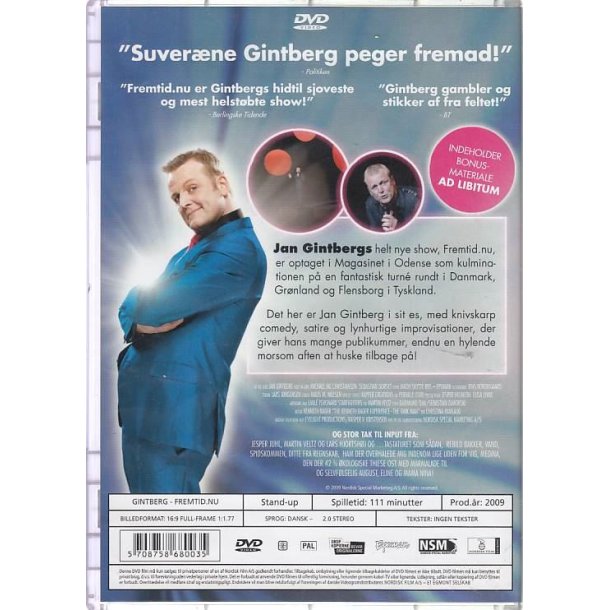 Gintberg - Fremtid Nu (DVD)