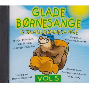 Glade b�rnesange Vol. 5 (CD)