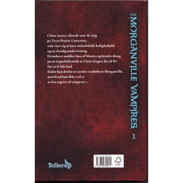 The Morganville vampires 1 - Glashuse (Bog)