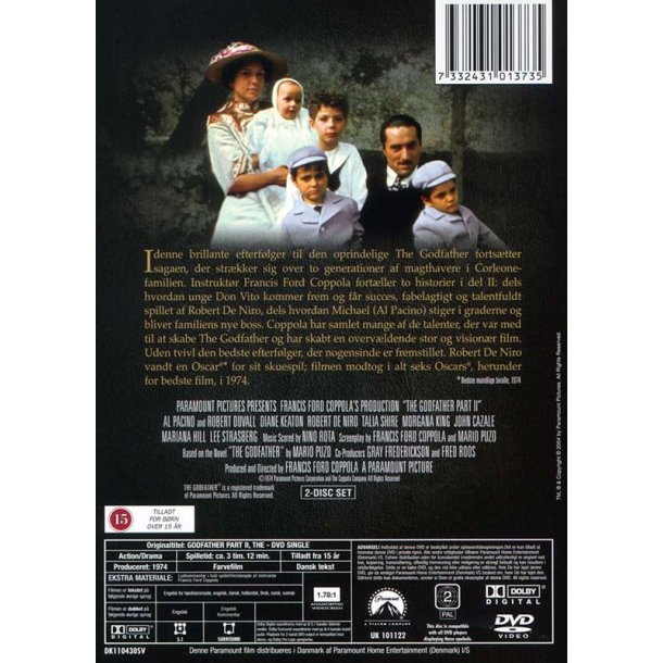 The Godfather - Part 2 (DVD)