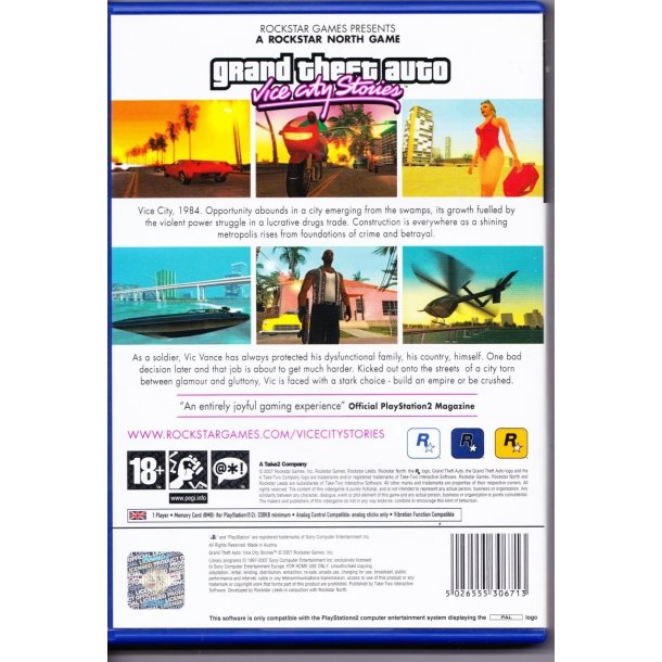 Grand Theft Auto - Vice City Stories - GTA (Spil)