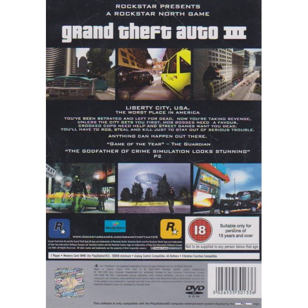 Grand theft auto 3 (Spil)