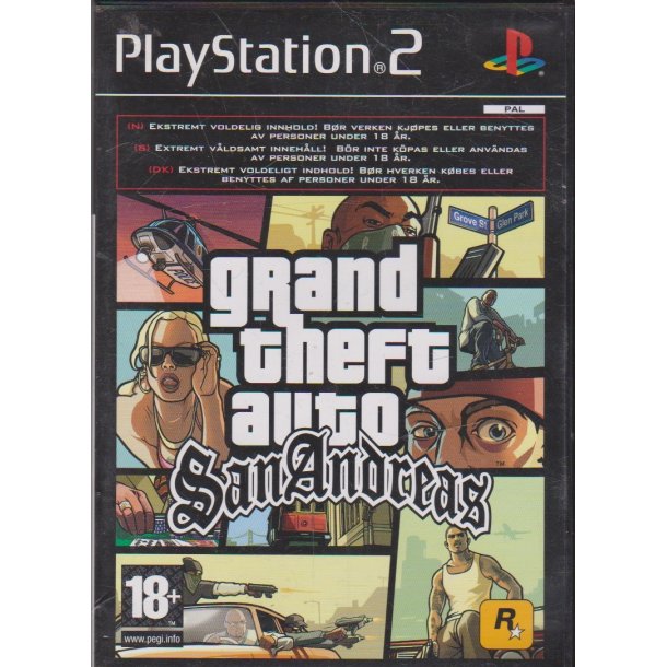 Grand theft auto - San Andreas - GTA (Spil)