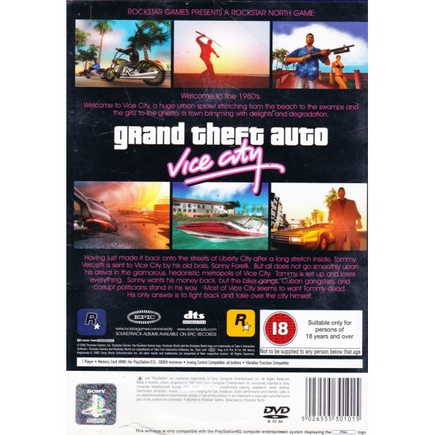 Grand theft auto - Vice city - GTA (Spil)