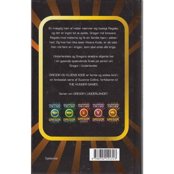 Gregor og kloens kode (Bog)