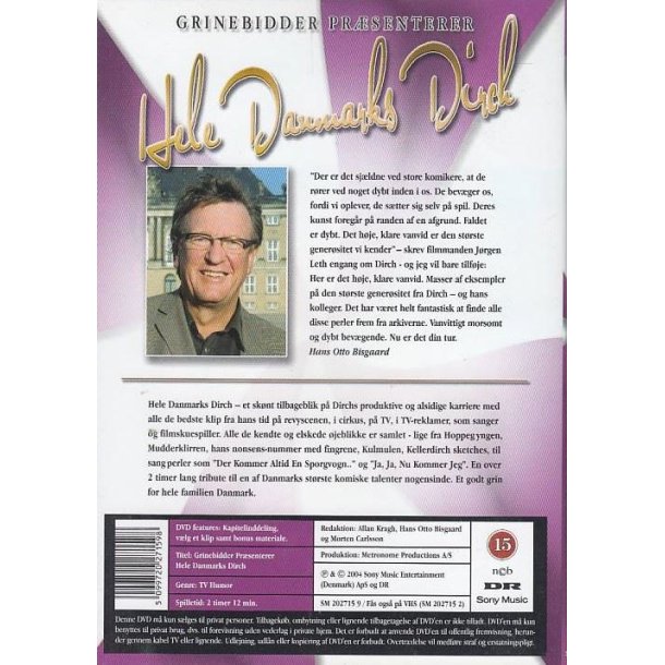 Dirch Passer - Grinebidder (DVD)