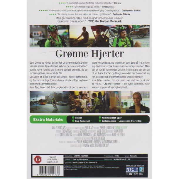 Gr�nne hjerter (DVD)