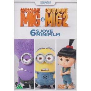 Grusomme mig 1 & 2 + 6 minifilm (DVD)