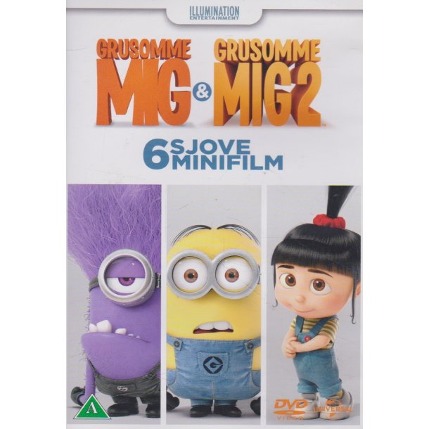 Grusomme mig 1 & 2 + 6 minifilm (DVD)