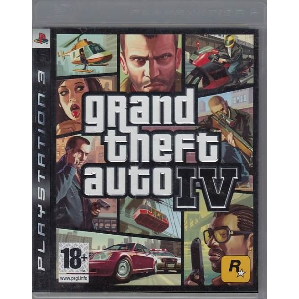 Grand theft auto IV - GTA 4 (Spil)