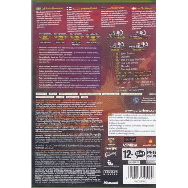 Guitar Hero Aerosmith (Spil)