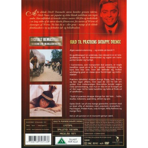 Guld til pr�riens skrappe drenge (DVD)