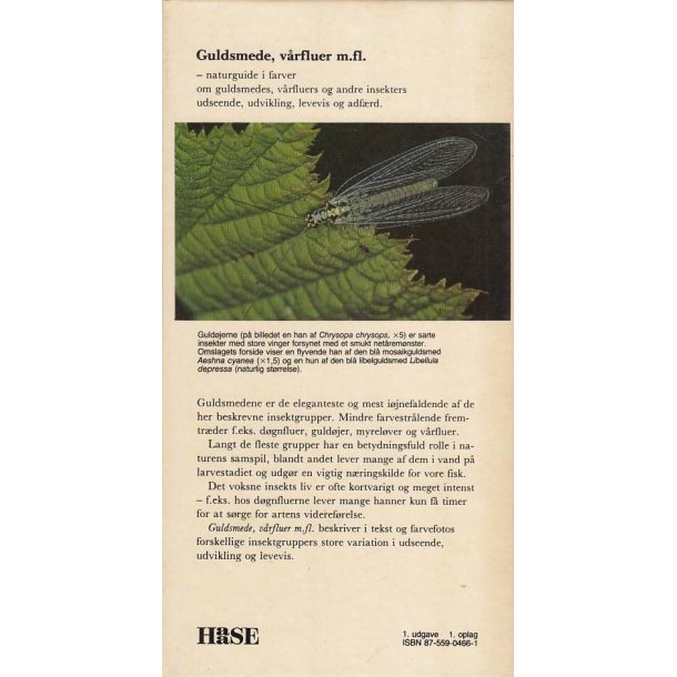 Guldsmede, v�rfluer m.fl. (Bog)