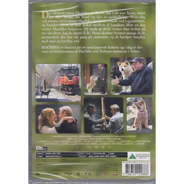 Hachiko - En ven for livet (DVD)