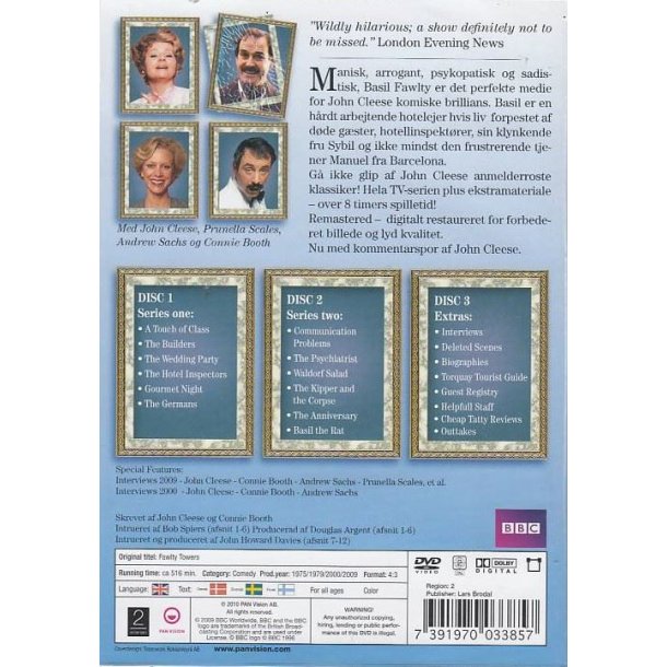 Hall�j p� Badehotellet - Den komplette serie (DVD)