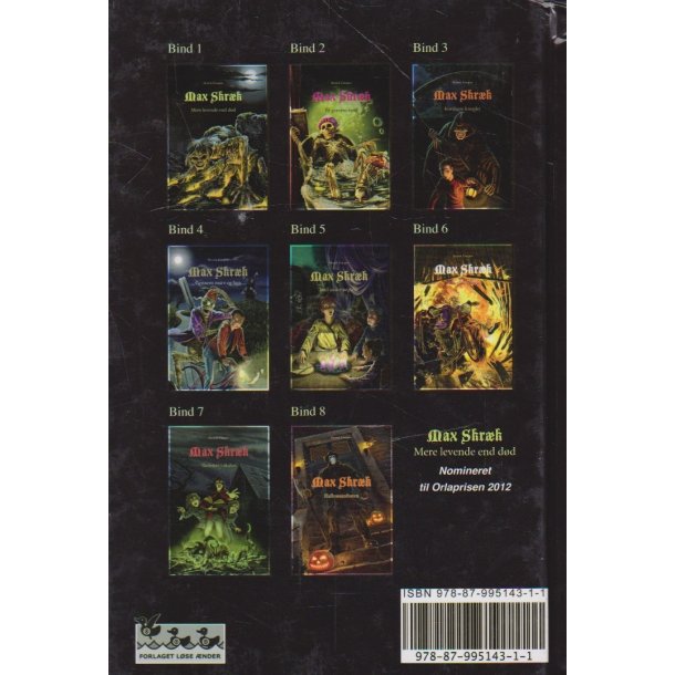Max skr�k - Halloweenfesten (Bog)
