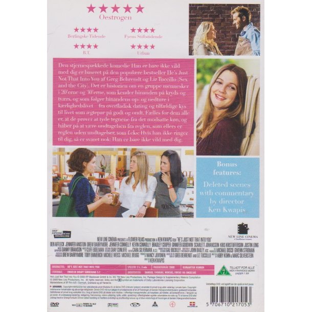 Han er bare ikke vild med dig (DVD)