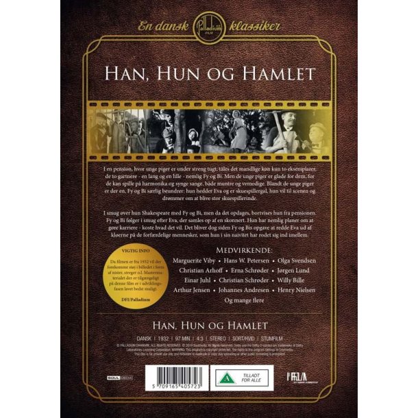 Han, hun og Hamlet (DVD)