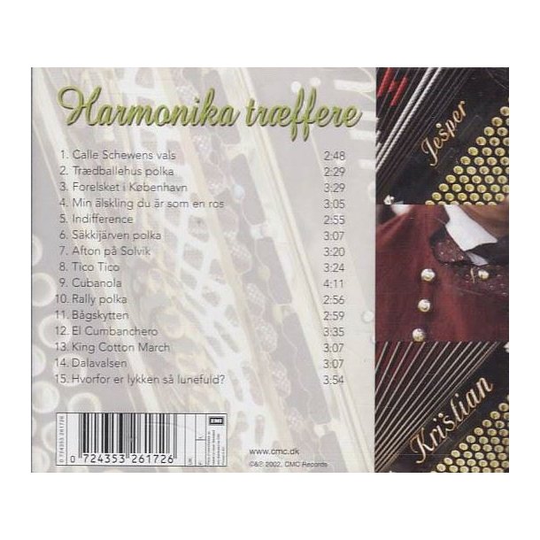 Harmonika tr�ffere (CD)