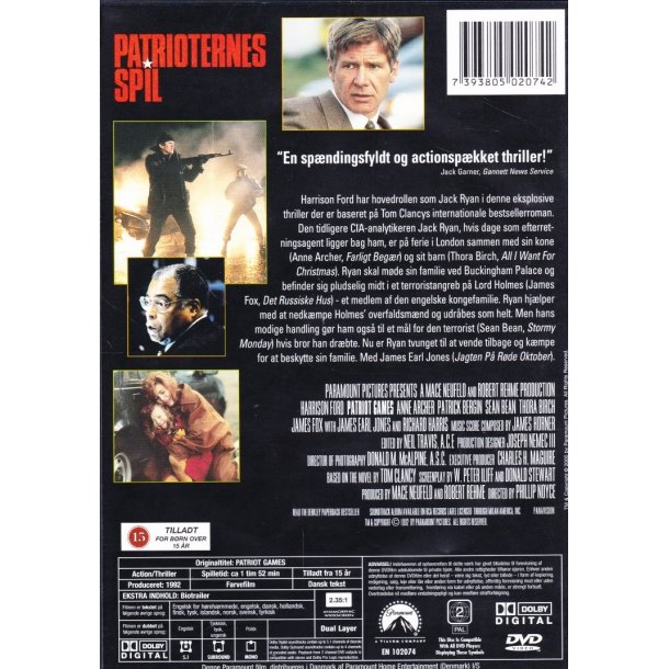 Patrioternes spil (DVD)