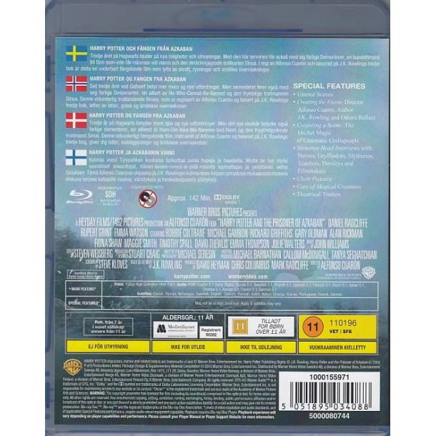 Harry Potter and the Prisoner of Azkaban (Blu-ray)
