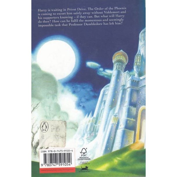 Harry Potter and the Deathly Hallows (Bog)