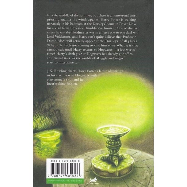 Harry Potter and the Half-blood Prince (Bog)