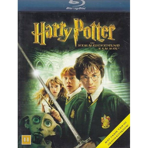Harry Potter og Hemmelighedernes kammer (Blu-ray)