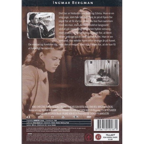 Ingmar Bergman - Havnebyens fristelser (DVD)