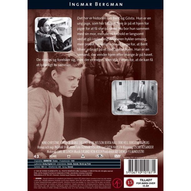 Ingmar Bergman - Havnebyens fristelser (DVD)