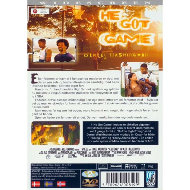 He got game (DVD)