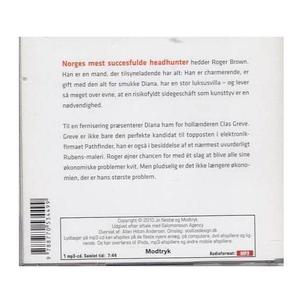 Headhunterne (Lydbog)