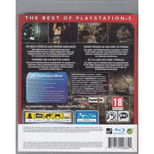Heavy Rain - Move edition (Spil)