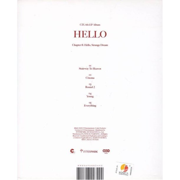 HELLO CHAPTER � - HELLO, STRANGE DREAM - Red Version (CD)