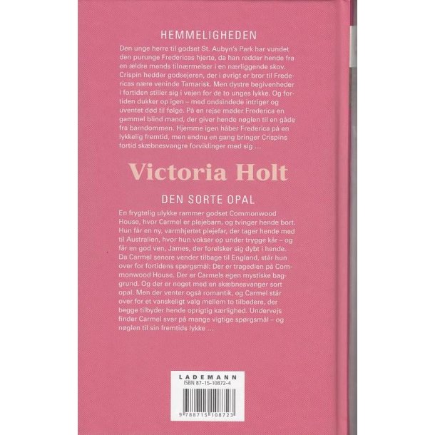 Hemmeligheden - Den sorte opal (Bog)