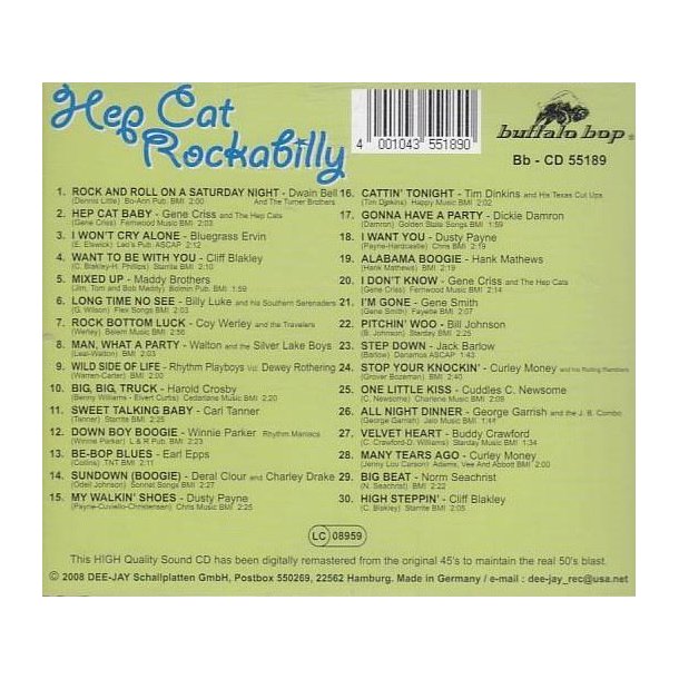 Hep Cat Rockabilly (CD)