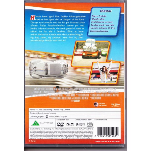 Herbie for fuld udbl�sning (DVD)
