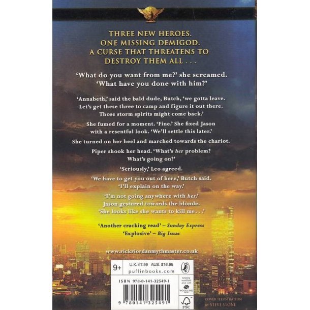 Heroes of Olympus - The lost hero (Bog)