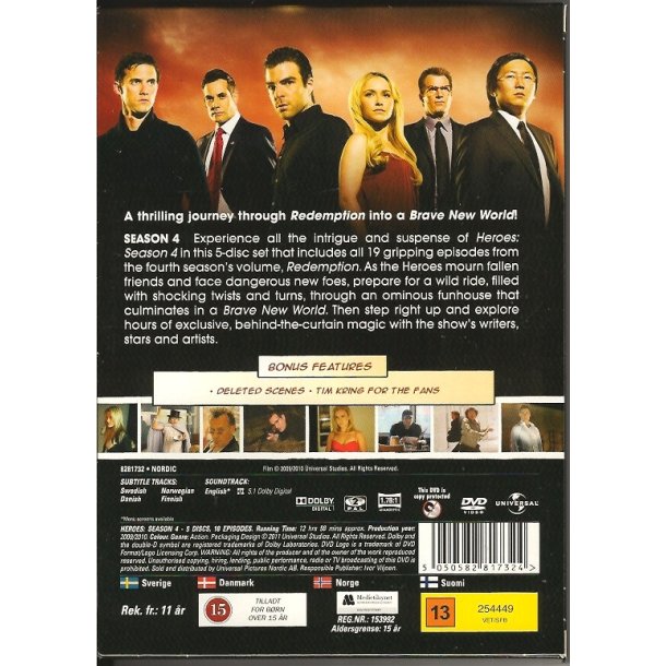 Heroes - S�son 4 (DVD)