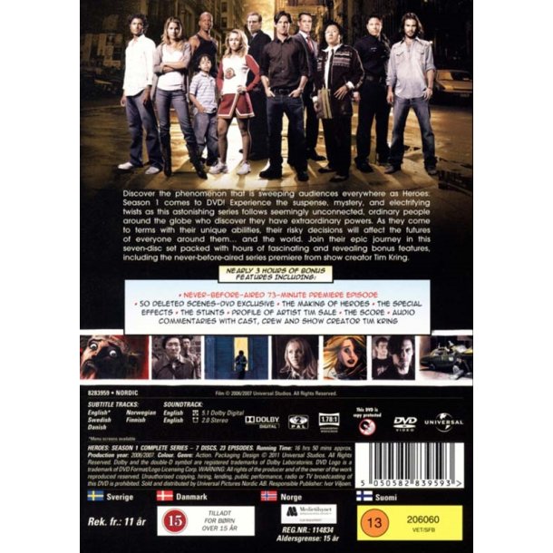 Heroes - S�son 1 (DVD)
